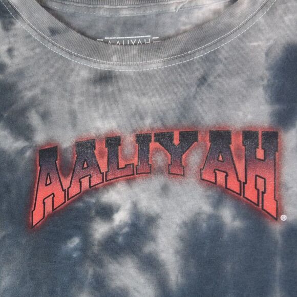 Aaliyah Rap Tee T Shirt Adult Pink White 3XL Tie Dye RnB R&B Artist Graphic - Picture 3 of 7